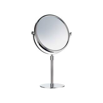 Smedbo FK435 7 7/8 in. Free Standing Shaving Mirror in Polished Chrome from the Outline Collection